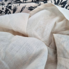 Load image into Gallery viewer, M&S Per Una Dress UK 14 Long Midi Maxi Fit & Flare Beige Floral 100% Cotton