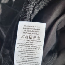 Load image into Gallery viewer, Hush Velvet Joggers Trousers Black 10 Side Stripes Cuffed Velour Casual Pockets