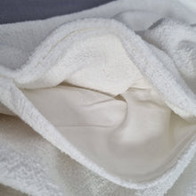 Load image into Gallery viewer, River Island Studios Trousers M 14 NEW Cream Towelled Casual Pockets Wide Leg