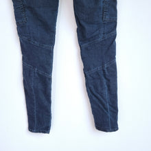 Load image into Gallery viewer, J Brand Cargo Jeans W25 Olympia Skinny Dark Blue Ankle Zip Utility Low Rise Y2K