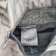 Load image into Gallery viewer, River Island Grey Wool Blend Hooded Parka Coat Men Small Winter Jacket Duffle