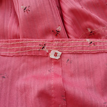 Load image into Gallery viewer, Vintage Jumpsuit Pink Adjustable Straps Romper Retro Summer Casual 70s Fits 8 10