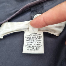 Load image into Gallery viewer, Arket Parka Jacket Navy Funnel Neck Waterproof Windproof  2-1 System Coat XS S