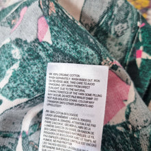 Load image into Gallery viewer, White Stuff Shirt Blouse 100% Organic Cotton Abstract Print Long Sleeves Size 14