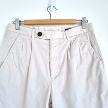 Load image into Gallery viewer, AllSaints Chino Trousers Men's Cream Andaman Slim Cotton Stretch Button Cream 28