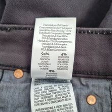 Load image into Gallery viewer, Mother Jeans Flared Runaway Heel Black Grey Size 28 High Rise Bootcut Denim Tall