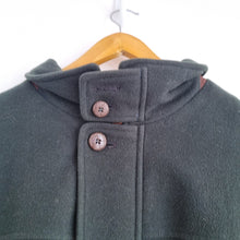 Load image into Gallery viewer, Vintage St Michael Bomber Jacket XL M&S Men Pure New Wool Dark Green Coat