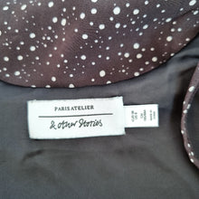 Load image into Gallery viewer, & Other Stories Slip Dress Black White Polka Dot Strappy Summer Sundress 10