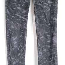 Load image into Gallery viewer, NYDJ Jeans Skinny Camouflage Print Grey Black Low Rise Slimming Shaping UK 4 US0