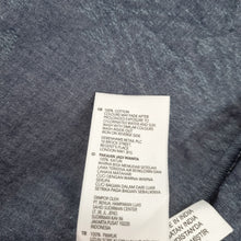 Load image into Gallery viewer, Mantaray Off Shoulder Dress Blue Boho Peasant Smock Embroidered Festival Large