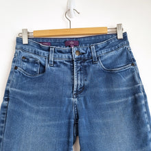 Load image into Gallery viewer, NYDJ Alina Jeans Leggings UK 8 Lift Tuck Skinny Blue Wash Stretch Mid Rise Denim