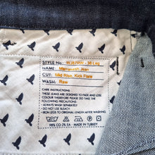 Load image into Gallery viewer, MiH Jeans Marrakesh Dark Blue Kick Flare Step Hem Mid Rise Indigo Ankle Size 28