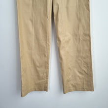 Load image into Gallery viewer, Long Tall Sally Trousers NEW UK 8 L38 Camel Wide Leg Dress Pants Cotton Stretch