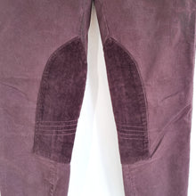 Load image into Gallery viewer, J Brand Jodhpurs Jeans Wine Burgundy Skinny Ankle Zip Trousers Equestrian 28