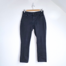 Load image into Gallery viewer, NYDJ Jeans Legging Skinny Black Slimming Stretch Mid Rise Denim Slim UK 12 US 8