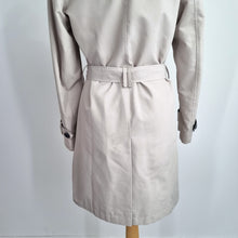Load image into Gallery viewer, Marks & Spencer Trench Coat UK 10 Belted Pebble Beige Lined Jacket Pockets Work