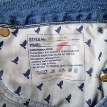 Load image into Gallery viewer, MiH Jeans Shorts Denim Bermuda London Boy Cutoff Low Rise Jones Blue Wash W 30