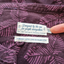 Load image into Gallery viewer, Seasalt Cornwall Corduroy Tunic Top Terrazzo Burgundy Pockets Leaf Smock 12