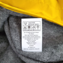 Load image into Gallery viewer, Next Gilet Sleeveless Raincoat Yellow Small Women Hooded Fleece Lined Waistcoat
