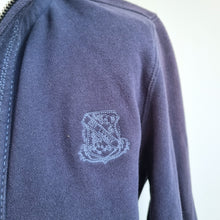 Load image into Gallery viewer, M&S Zip Up Sweatshirt Jacket UK 14 Women Blue Casual Athleisure Fleece Lined
