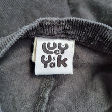 Load image into Gallery viewer, Lucy & Yak Corduroy Dungarees XS Black Organic Cotton Overalls Stretch Jumpsuit