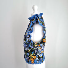 Load image into Gallery viewer, Rabanne H&M Top Floral Chloe Sevigny Broderie Anglaise Poplin Cotton Vest Small