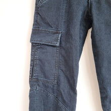 Load image into Gallery viewer, J Brand Cargo Jeans W25 Olympia Skinny Dark Blue Ankle Zip Utility Low Rise Y2K