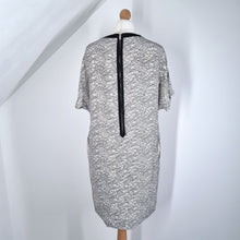 Load image into Gallery viewer, Rag & Bone Dress 100% Silk Mini Shift Pockets Abstract Print Tunic Lined Medium