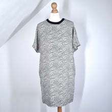 Load image into Gallery viewer, Rag & Bone Dress 100% Silk Mini Shift Pockets Abstract Print Tunic Lined Medium