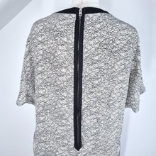 Load image into Gallery viewer, Rag & Bone Dress 100% Silk Mini Shift Pockets Abstract Print Tunic Lined Medium