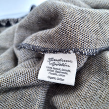 Load image into Gallery viewer, Gudrun Sjoden Dress Tunic Woven Cotton Lagenlook Aztec Long Sleeves Pocket Small