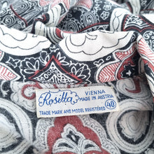 Load image into Gallery viewer, Vintage Rositta Maxi Dress Paisley 70s Belted Kaftan  Austria Long Sleeves 12
