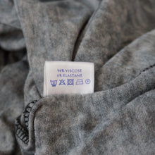 Load image into Gallery viewer, Brora Jersey Abstract Print Smock Dress Black Grey Scoop Neck Casual Stretch 12 14