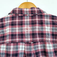 Load image into Gallery viewer, Fat Face Men's Shirt Pink Check 100% Cotton Long Sleeve Button Medium Plaid
