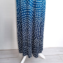 Load image into Gallery viewer, Monsoon Maxi Dress Jersey Small Ombre Blue Summer Pattern Holiday Cruise Grecian

