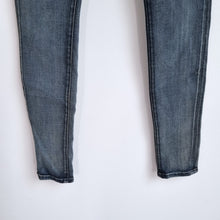 Load image into Gallery viewer, J Brand Skinny Jeans Maria Size W24 Dark Wash Blue Stretch Denim Drainpipe Mid
