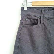 Load image into Gallery viewer, Mother Jeans Flared Runaway Heel Black Grey Size 28 High Rise Bootcut Denim Tall
