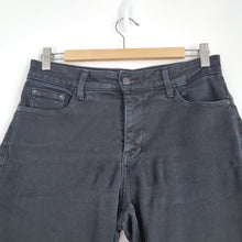 Load image into Gallery viewer, NYDJ Jeans Legging Skinny Black Slimming Stretch Mid Rise Denim Slim UK 12 US 8
