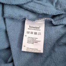 Load image into Gallery viewer, Howies Hoodie Blue Oversized Medium Organic Cotton Logo Pullover Sweatshirt
