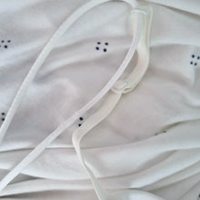 Load image into Gallery viewer, NEW White Company Pyjamas Set Trousers Cami Jersey Ivory Modal Lace Dot PJ XL
