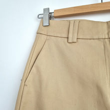 Load image into Gallery viewer, Long Tall Sally Trousers NEW UK 8 L38 Camel Wide Leg Dress Pants Cotton Stretch
