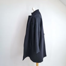 Load image into Gallery viewer, Vanessa Bruno Coat Black La Redoute Wool Cashmere Oversized Winter Limited 14
