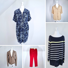 Load image into Gallery viewer, Bundle Clothes UK 6 8 5 Pieces Ladies NYDJ Jaeger Whistles Real Leather Job Lot

