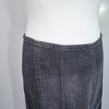 Load image into Gallery viewer, Per Una Denim Skirt Maxi 18 Long Black M&amp;S NEW A Line Panelled Boho Modest Tall
