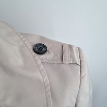 Load image into Gallery viewer, Marks &amp; Spencer Trench Coat UK 10 Belted Pebble Beige Lined Jacket Pockets Work
