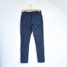 Load image into Gallery viewer, NYDJ Legging Jeans Dark Blue Elasticated Waist Lift Tuck Stretch Pull On UK8 US4
