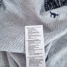 Load image into Gallery viewer, Mantaray Dress Tunic Mini Pockets UK 20 Navy Blue Short Sleeves Woven Lagenlook
