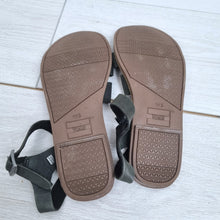 Load image into Gallery viewer, TOMS Women’s Flat Sandals UK 3 EU 34.5 Black Leather Upper Fishermen Summer
