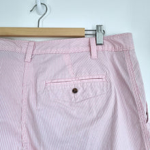Load image into Gallery viewer, Bundle M&amp;S Chino Trousers UK 18 Regular Blue Pink 2x Striped Cotton Stretch
