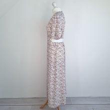 Load image into Gallery viewer, Cop Copine Wrap Dress Maxi Long Chiffon Occasion Party Patterned Sample 14
